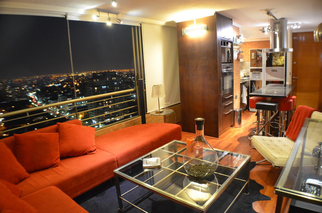 Apartamentos Capital Santiago Szoba fotó