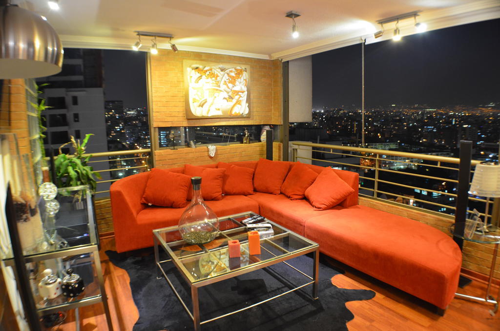 Apartamentos Capital Santiago Szoba fotó